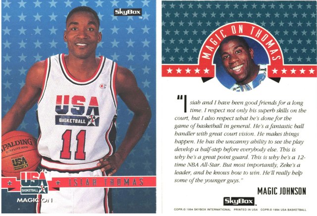 Team USA Basketball - Isiah Thomas