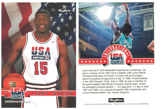Team USA Basketball - Larry Johnson