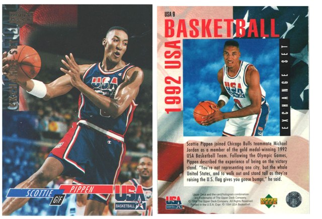 Team USA Basketball - Exchange Set - Scottie Pippen