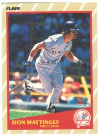 New York Yankees - Don Mattingly - Fleer Super Stars