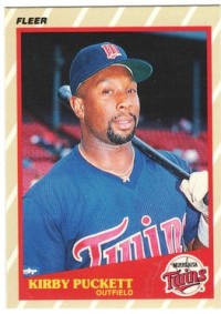 Minnesota Twins - Kirby Puckett - Fleer Super Stars