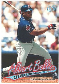 Cleveland Indians - Albert Belle - Platinum Medallion #P46