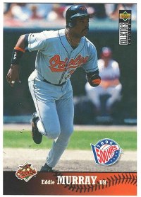 Baltimore Orioles - Eddie Murray - 	500 Homers