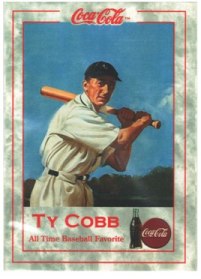 Insert Card - Coca-Cola Series 1 - Ty Cobb