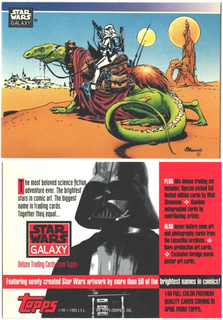 Promo Card - Star Wars Galaxy Series 1 - #2