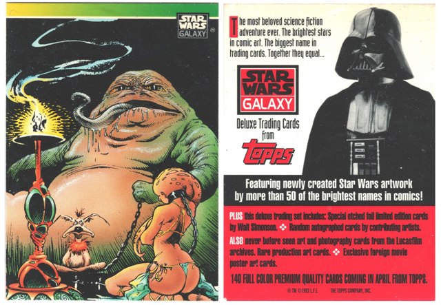 Promo Card - Star Wars Galaxy Series 1 - #3