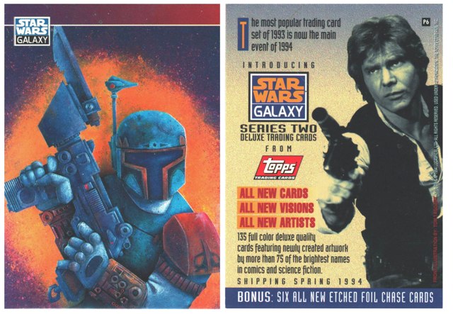 Promo Card - Star Wars Galaxy Series 2 - P6