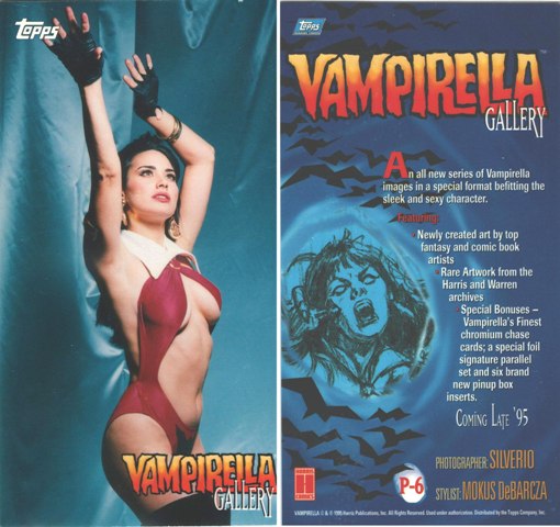 Promo Card - Vampirella Gallery Harris Comics