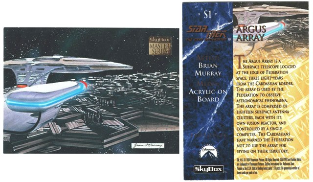 Promo Card - Star Trek Master Series - #1