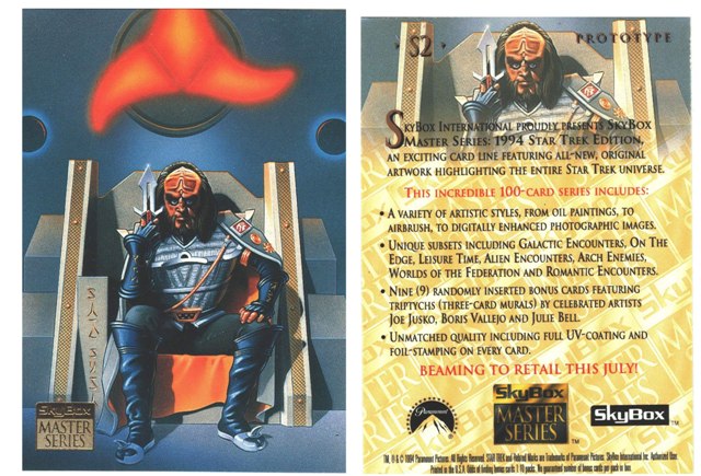 Promo Card - Star Trek Master Series - #3
