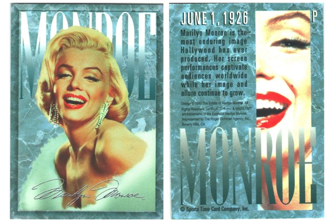 Promo Card - Marilyn Monroe (P)