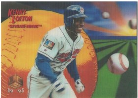 Cleveland Indians - Kenny Lofton - Hologram #1