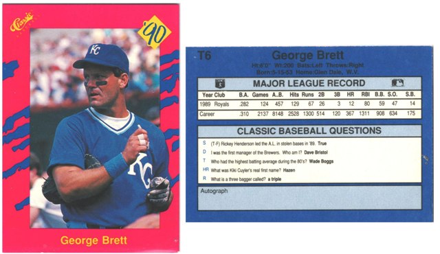 Kansas City Royals - George Brett - T6