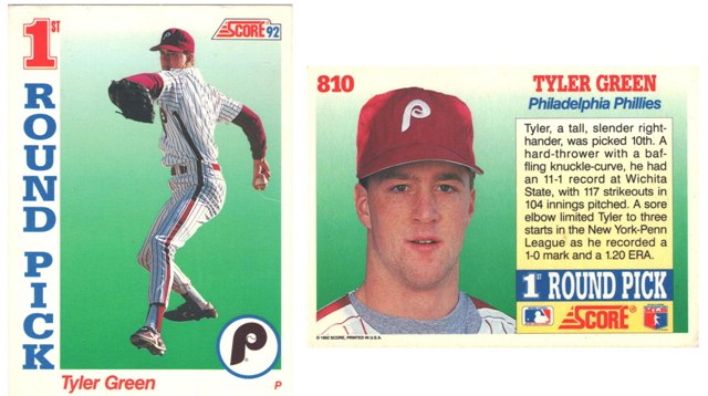 Philadelphia Phillies - Tyler Green - Rookie Card