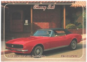 Promo Card - Heartbeat of America '67 Camaro