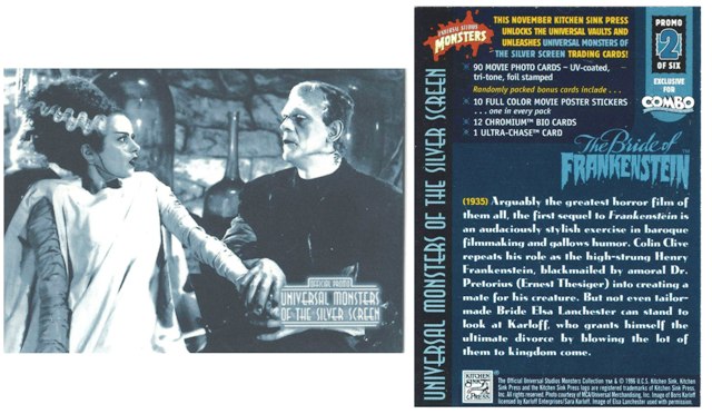 Promo Card - Universal Monsters - The Bride of Frankenstein