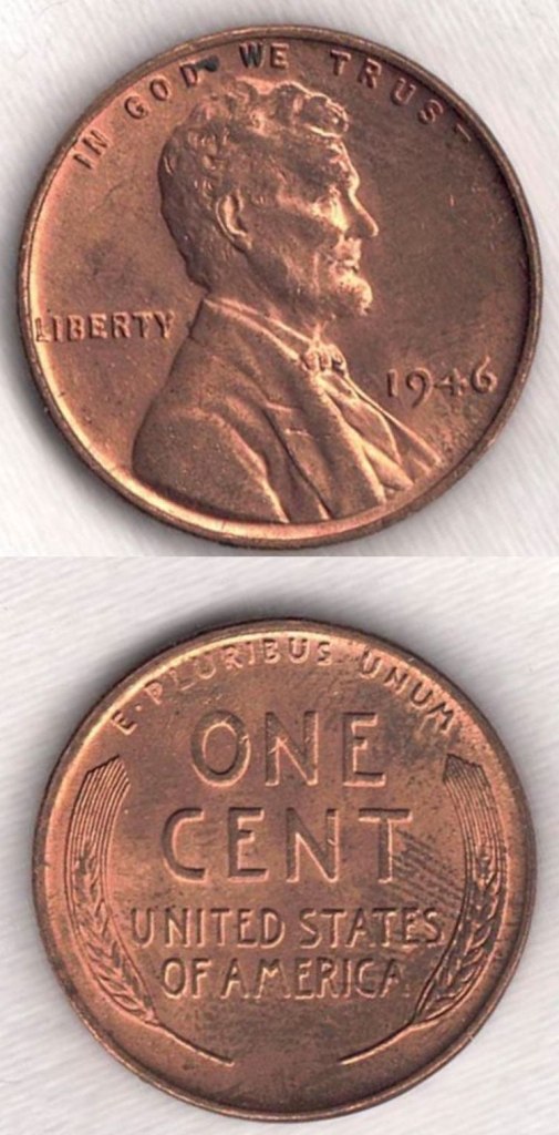 Coin - 1946 Lincoln Wheat Penny