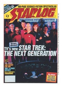 Promo Card - Starlog - The Next Generation Crew