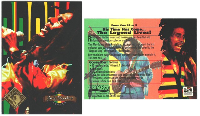 Promo Card - Bob Marley (4 of 5)