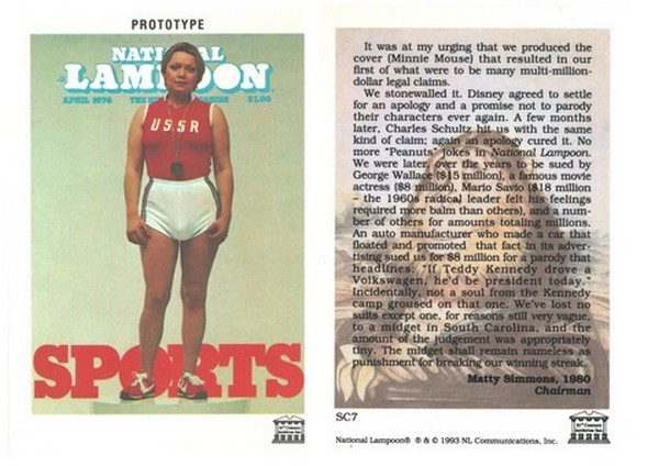 Promo Card - National Lampoon (SC7)