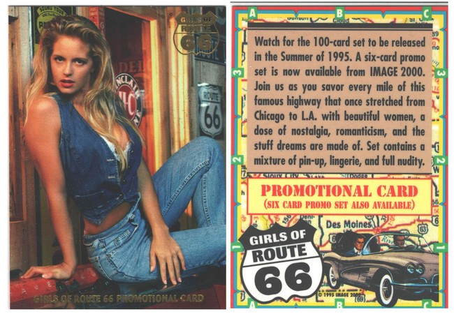 Promo Card - Girls of Route 66 - 1 of 6