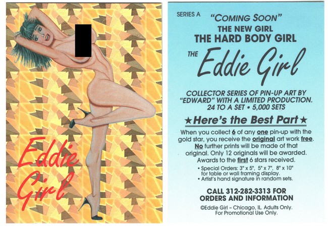 Promo Card - The Eddie Girl - Series A