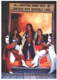 Promo Card - The Texas Bikini Team - #1