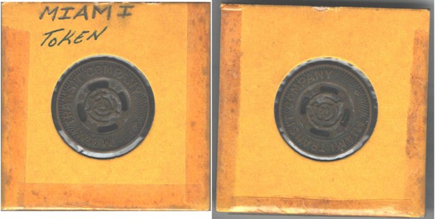 Token - Miami Transit Company