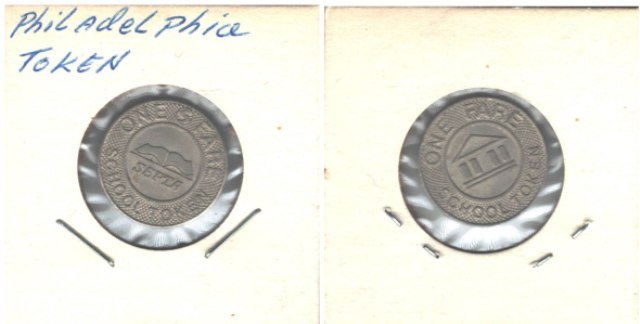 Token - Philadelphia SEPTA - 1970's