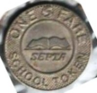 Token - Philadelphia SEPTA - 1970's