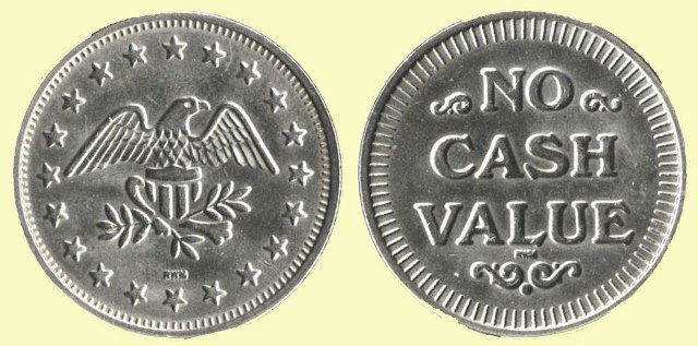 Token - Arcade - Copper-Nickel