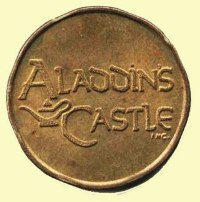 Token - Aladdin Castle Arcade