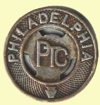 Token - Philadelphia PTC - 1950's