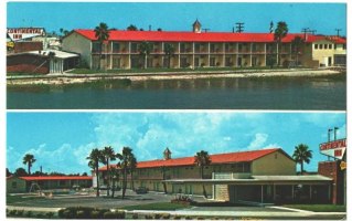 Postcard - Continental Inn - St Augustine, FL