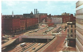 Postcard - Southeast Expressway - Boston, MA