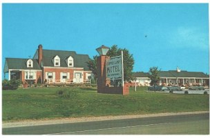 Postcard - Copper Lamp Motel - Winchester, VA