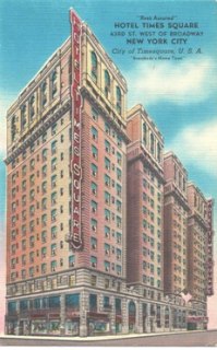 Postcard - Hotel Times Square - New York, NY