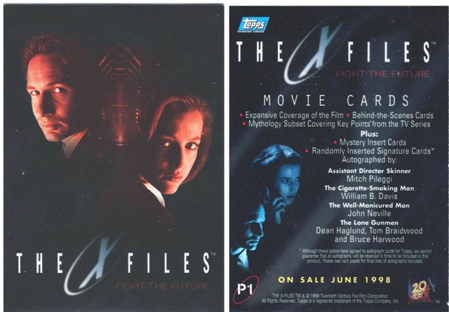 Promo Card - The X-Files #P1