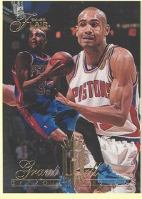 Detroit Pistons - Grant Hill - Rookie Card  (213)