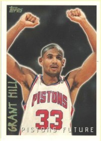 Detroit Pistons - Grant Hill - Rookie Card  (8)