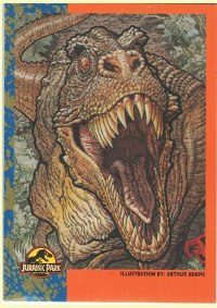 Promo Card - Jurassic Park Deluxe Gold Series - #1