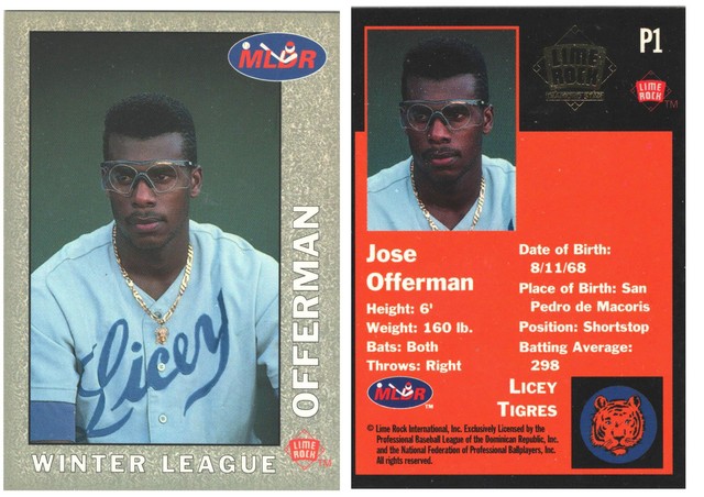 Promo Card - Winter League - Jose Offerman