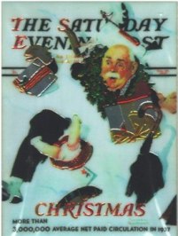 Norman Rockwell Series 2 - Chromium Christmas Card C4 of 6