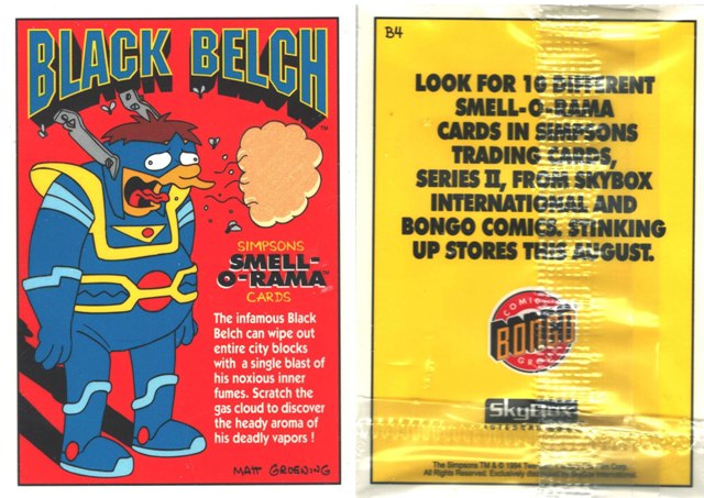 Promo Card - The Simpsons Series 2 (B4)