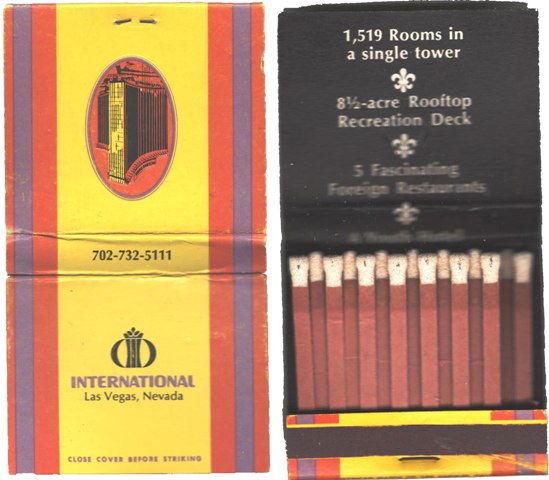 Matchbook - International Casino  (used)