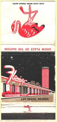 Matchbook Cover - Fabulous Flamingo Hotel