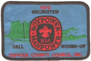 1973 Boypower - Manpower Recruiter Patch