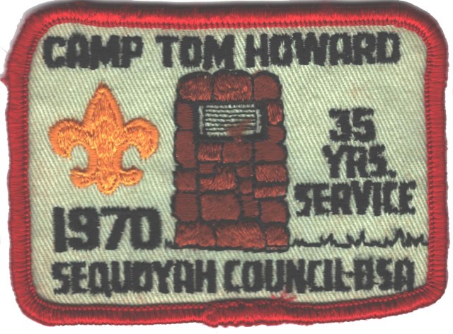 1970 Camp Tom Howard 35 Years of Service