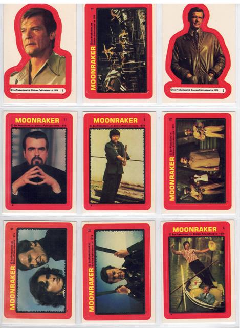 Moonraker Stickers #2