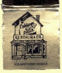 Matchbook - Cabbage Patch Restaurant